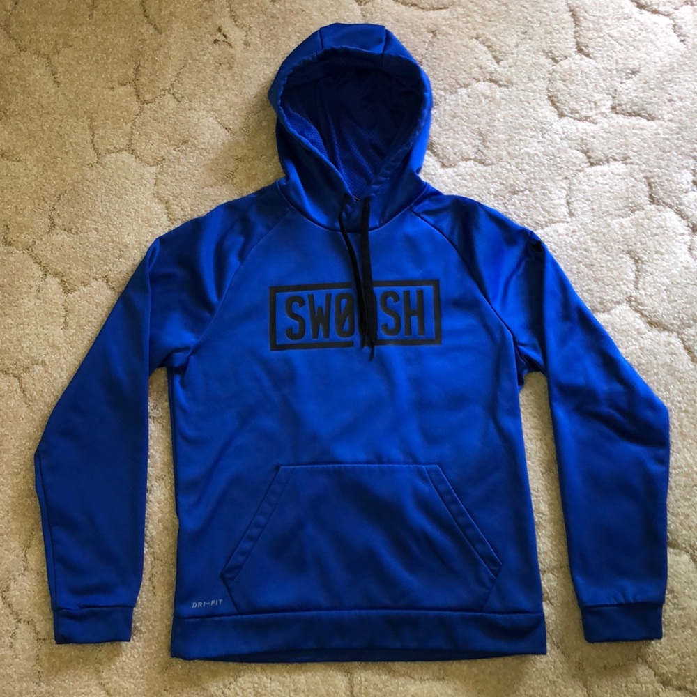 Blue Nike Dri-Fit Sweatshirt / Hoodie